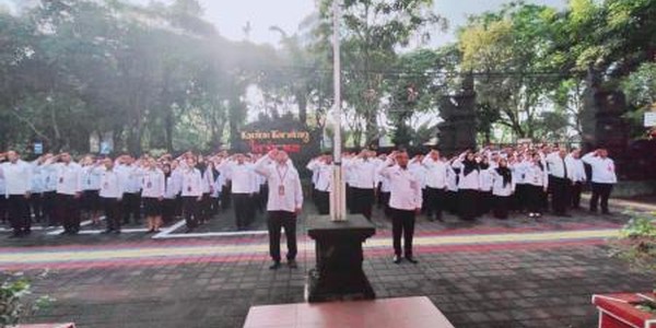 Kepala Kemenag Jembrana Sampaikan Arahan Likuidasi PHU dan Penguatan Proses WBK dalam Apel Rutin SENJATA