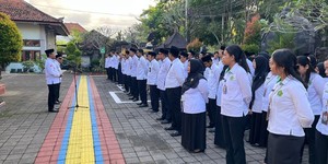 Semangat ASN Jembrana di Apel SENJATA: Bersih, Rapi, dan Siap ZI 2025