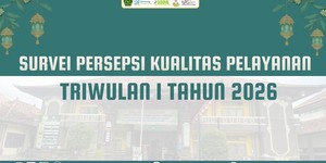 Survey Persepsi Kualitas Pelayanan Tahun 2026 Triwulan 1