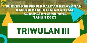 Survey Persepsi Kualitas Pelayanan Tahun 2025 Triwulan 3