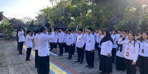 Apel Disiplin Awal Pekan, Kemenag Jembrana Siap Hadapi Agenda Besar