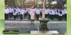 Apel SENJATA: Wujud Pengabdian dan Kebersamaan ASN Kemenag Jembrana