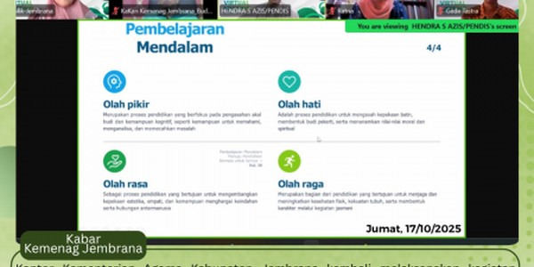 Kemenag Jembrana Laksanakan Program SENJATA dengan Pola Baru, Tekankan Sinergi dan Pemahaman Program Kementerian