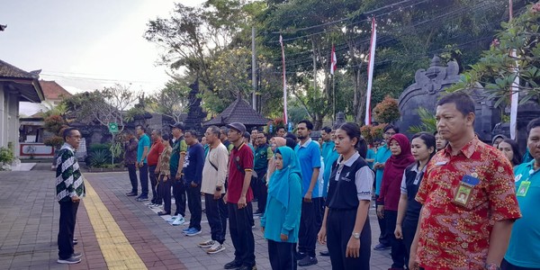 Kemenag Jembrana Gelar Apel Kedisiplinan dan E-Moning Rutin Setiap Akhir Bulan