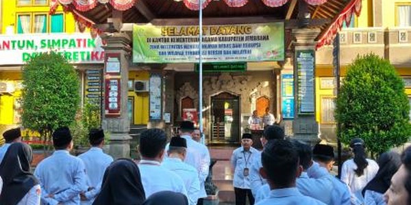 Kemenag Jembrana Gelar SENJATA dan Apel Disiplin sebagai Penguatan Kinerja ASN